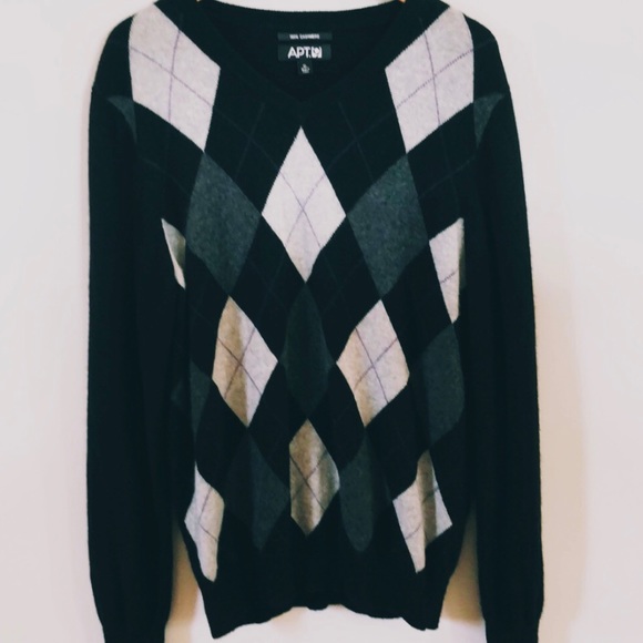 apt 9 men's v neck sweater
